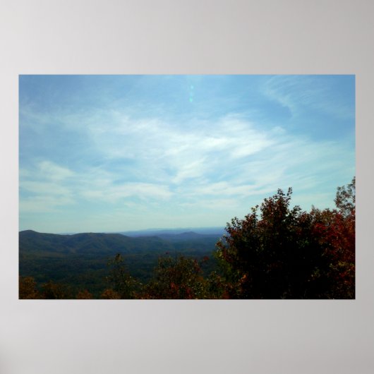 山と空 ポスター (正面)