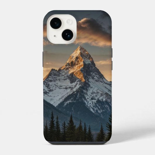 山と自然 iPhoneケース (裏面)
