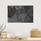 山と谷 ポスター (キッチン)