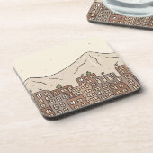 山と都市 コースター (左側)