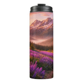 山と野の花 - 16 oz サーモタンブラー タンブラー