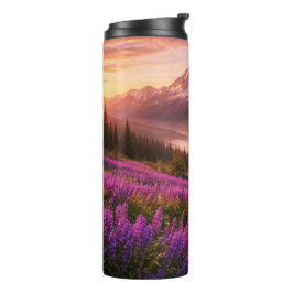 山と野の花 - 16 oz サーモタンブラー タンブラー