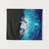 山と銀河系の間に タペストリー (正面(横))