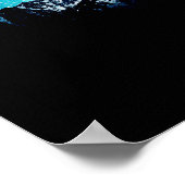 山と銀河系の間に ポスター (角)