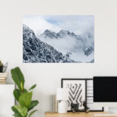 山と雲 ポスター (ホームオフィス)