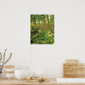 山には野草が生えている ポスター (キッチン)