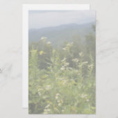 山によっては文房具の紙が開花します 便箋 (正面/裏面)