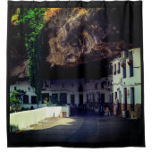 山に住む シャワーカーテン (正面)