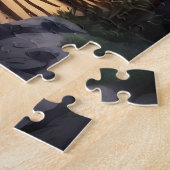 山に座るイスラムの城 ジグソーパズル (側面)