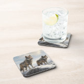 山に棲む狼 コースター (右側)