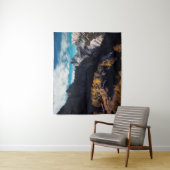 山に畏敬の念を抱いて タペストリー (インサイチュ)