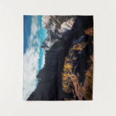 山に畏敬の念を抱いて タペストリー (正面)