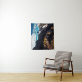 山に畏敬の念を抱いて タペストリー (インサイチュ)