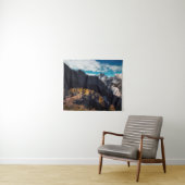 山に畏敬の念を抱いて タペストリー (インサイチュ(横))