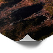 山に畏敬の念を抱いて ポスター (角)