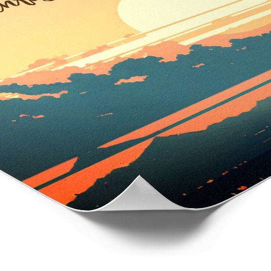 山に登り伝えよ  イエス・キリストが生まれた ポスター (角)