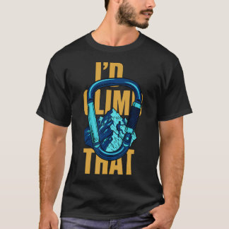 山に登る Tシャツ