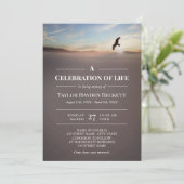 山に舞う鷹　生命の祝祭 招待状 (スタンド正面)