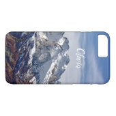山に輝く太陽 Case-Mate iPhoneケース (裏面(横))