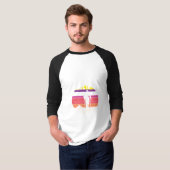 山に逃げる Tシャツ (正面フル)