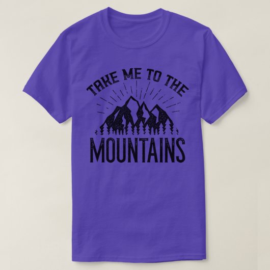 山に連れて行って2 Tシャツ (デザイン正面)