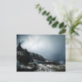 山に露出するハート ポストカード (スタンド正面)