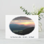 山に駆け落ちて、我々は駆け落ちした! 招待状 (スタンド正面)