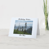 山に カード (正面)