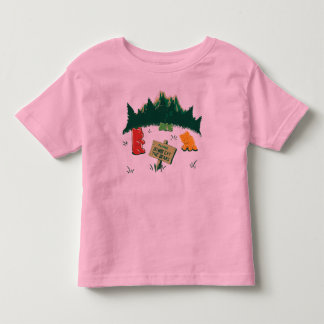 山のおもしろいなゼリーくま トドラーTシャツ