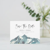 山のお祝い日付はがきを保存 案内ポストカード (スタンド正面)