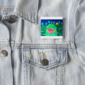 山のささやき 缶バッジ (インサイチュ)