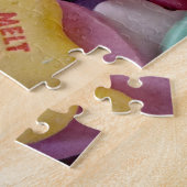 山のようなキャンディハート ジグソーパズル (側面)