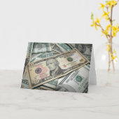 山のような金 カード (黄色い花)