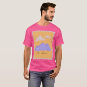 山のアクティブ Tシャツ (正面フル)