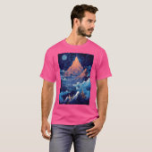 山のアクティブ Tシャツ (正面フル)