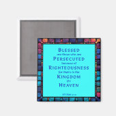 山のイエスの説教から第八の福音 マグネット (正面/裏面)