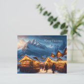 山のクリスマスマーケット - オープンハウス シーズンカード (スタンド正面)