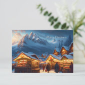 山のクリスマスマーケット – オープンハウス 招待状 (スタンド正面)