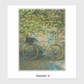 山のサイクリングギフト シール (シート)