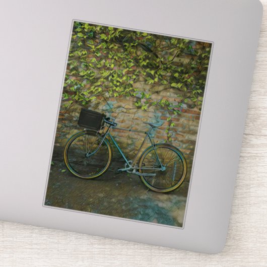 山のサイクリングギフト シール (詳細)