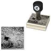 山のサイクリングギフト ラバースタンプ (押印)