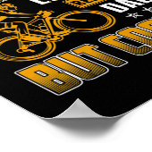 山のサイクリングパパ通常のパパのようだがクール ポスター (角)