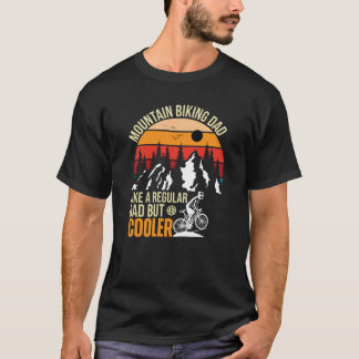 山のサイクリングパパ通常のパパのようだが Tシャツ