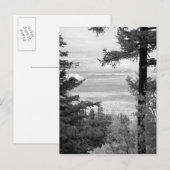 山のサンディアの頂から西へ ポストカード (正面/裏面)