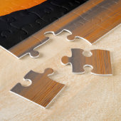 山のシルエット ジグソーパズル (側面)