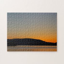 山のシルエット ジグソーパズル