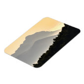 山のシルエット マグネット (左側)