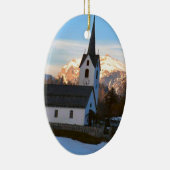 山のスイス教会 セラミックオーナメント (右)