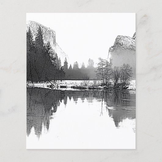 山のスケッチ (正面)