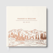 山のスケッチ | ウッドラ素朴ンド結婚ズ ゲストブック (正面)